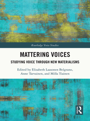 cover image of Mattering Voices